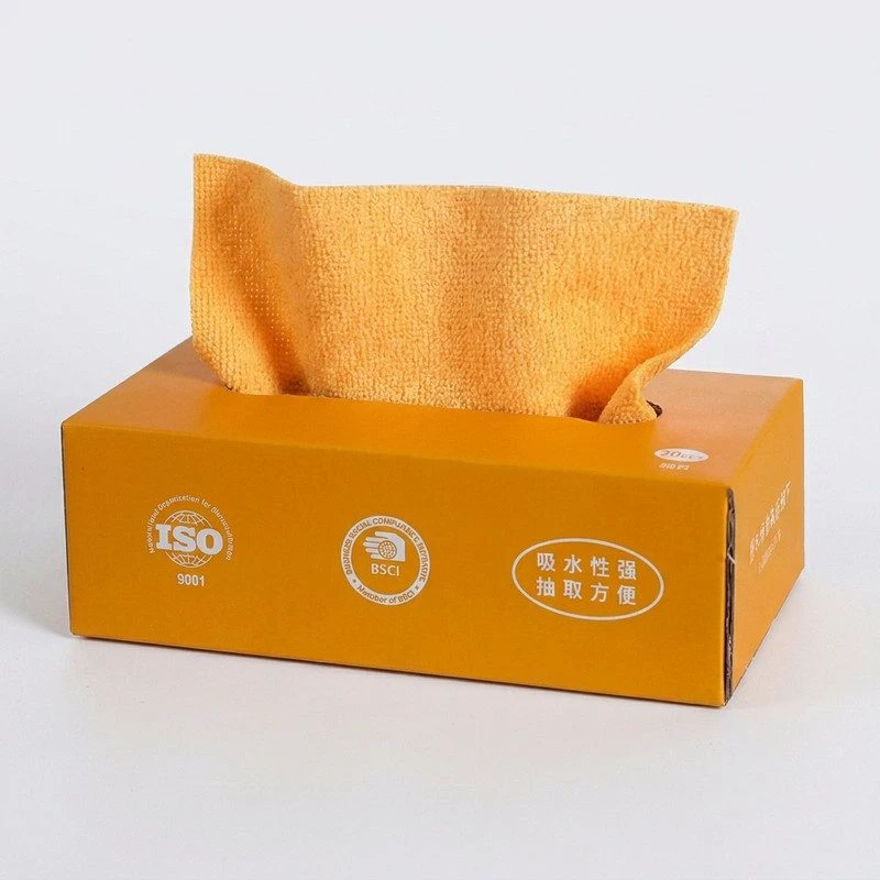 دستمال آشپزخانه مدل جعبه ای مجموعه 20 عددی (آبی)