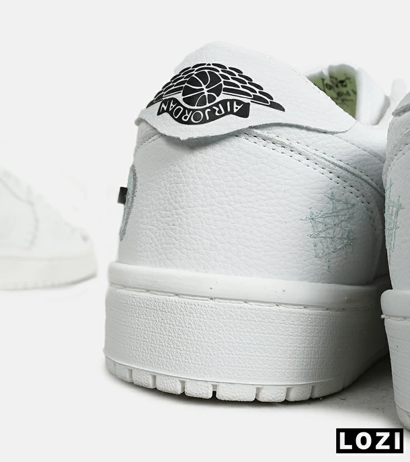 کفش کتانی مردانه و زنانه سفید نایک NIKE jordan Vodoo مدل 6185