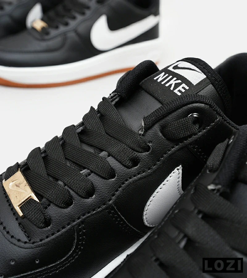 کفش کتانی مردانه و زنانه مشکی سفید نایک NIKE AIR FORCE مدل 5171