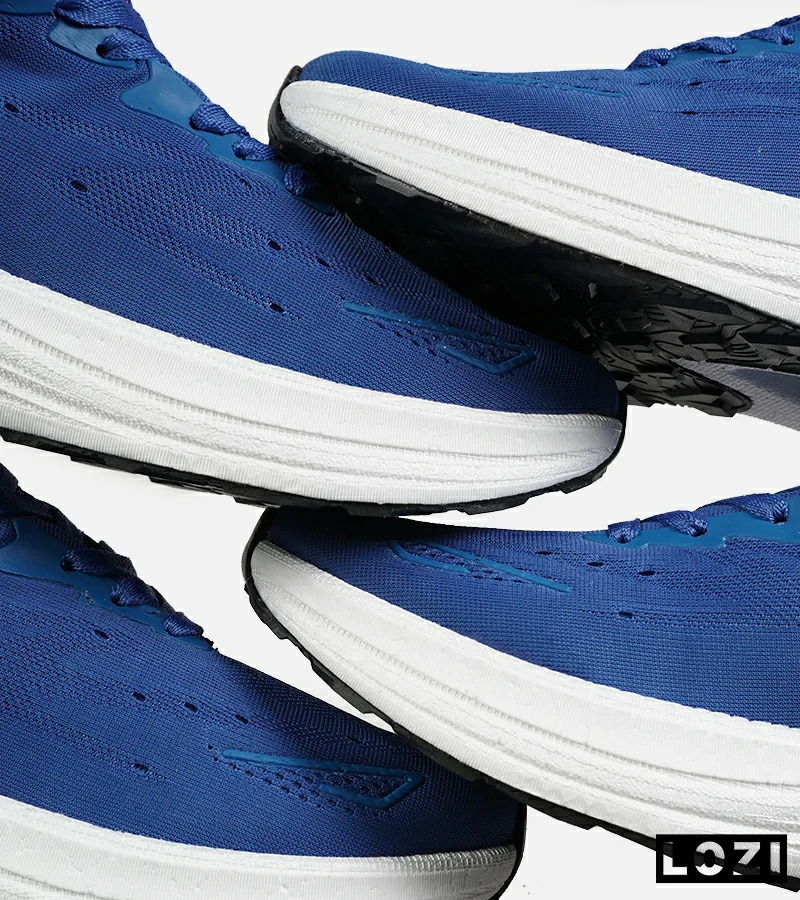 کفش کتانی آبی سفید HOKA مدل 7332