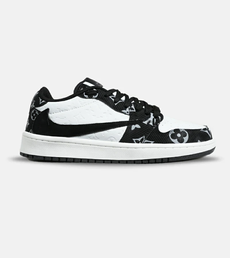 کفش کتانی مردانه و زنانه NIKE LOUIS VUITTON x travis scott مدل 6646