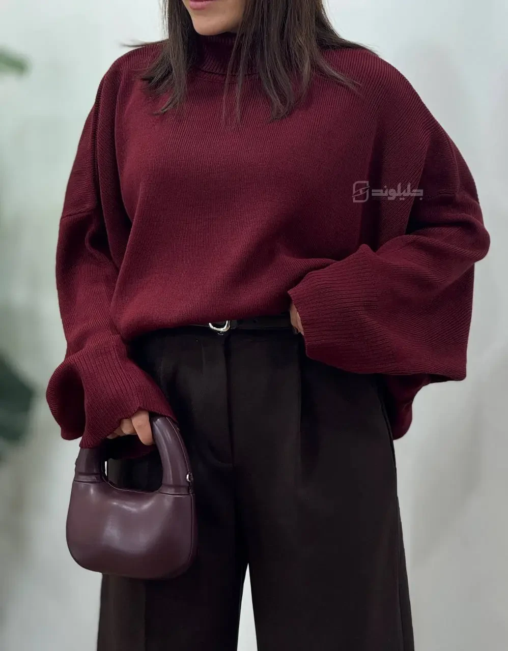 پلیور بافت یقه اسکی وانیا 6