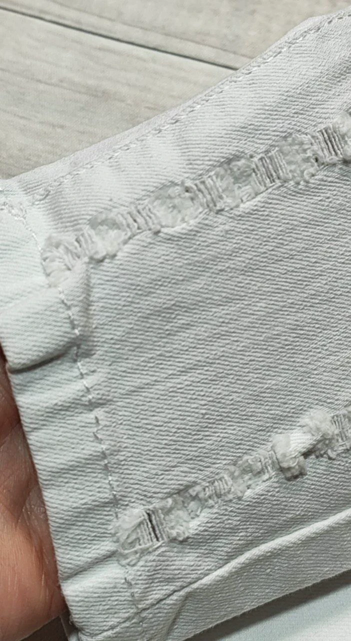 شلوار جین اسکینی دمپا زاپ‌دار کد 10160