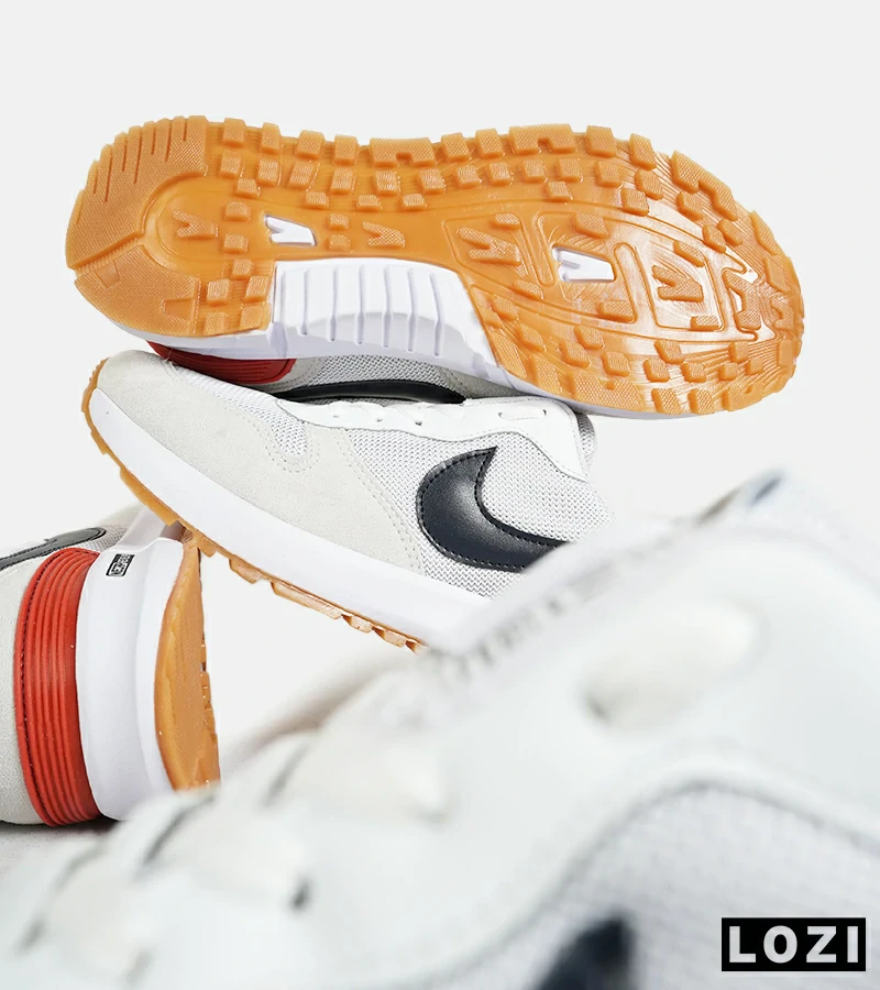 کفش کتانی سفید سرمه ای قرمز NIKE AirMax DN مدل 7227