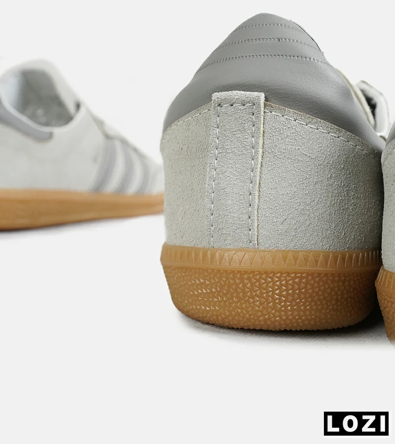 کفش کتانی مردانه زنانه طوسی ADIDAS Samba مدل 7301