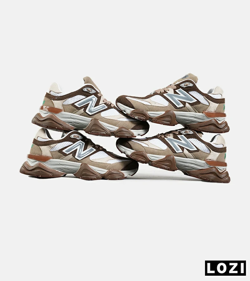 کفش کتانی قهوه ای NEW BALANCE 9060 مدل 7167