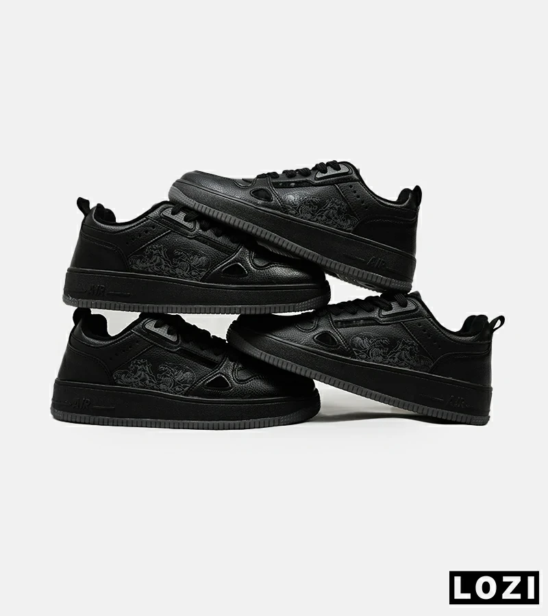 کفش کتانی مردانه مشکی NIKE AirForce Draw مدل 4954