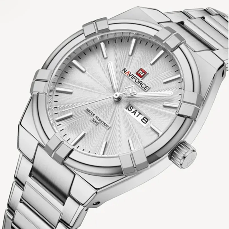 ساعت مچی مردانه نیوی فورس Naviforce NF9218 SS