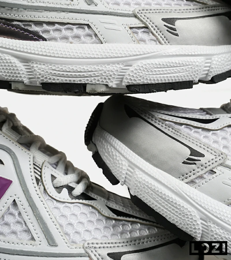 کفش کتانی مردانه و زنانه سفید بنفش NEW BALANCE 1064 V.2