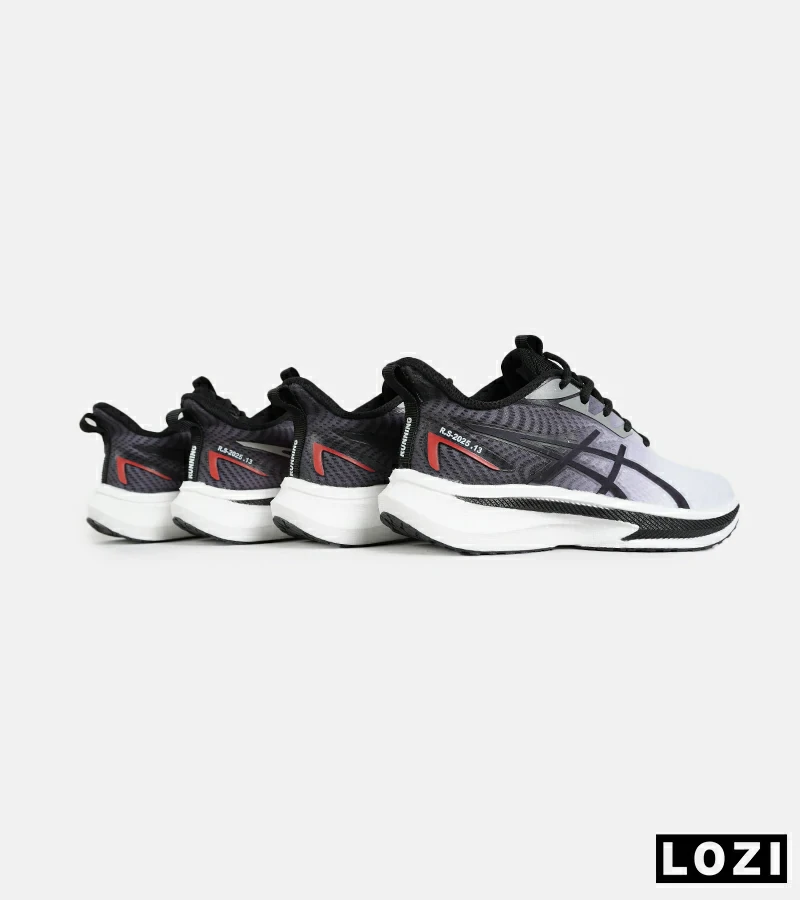 کفش کتانی مردانه طوسی خاکستری ASICS GEL-KAYANO 30 مدل 7177
