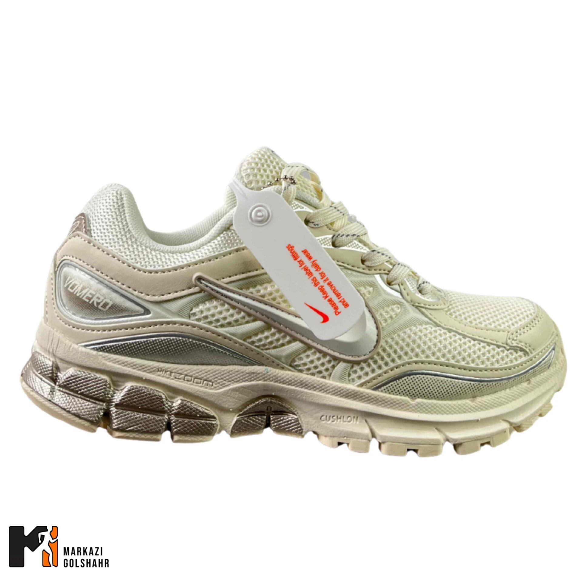 کفش زنانه نایک کرم مدل Vomero
