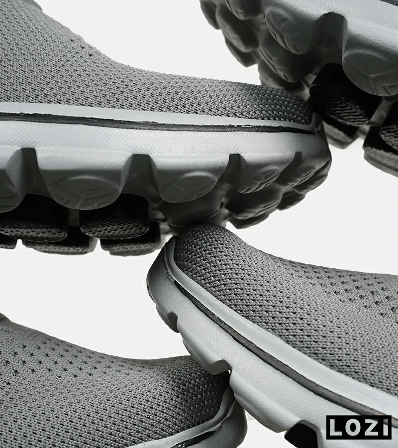 کتانی طبی مردانه و زنانه طوسی اسکیچرز SKECHERS مدل 6378