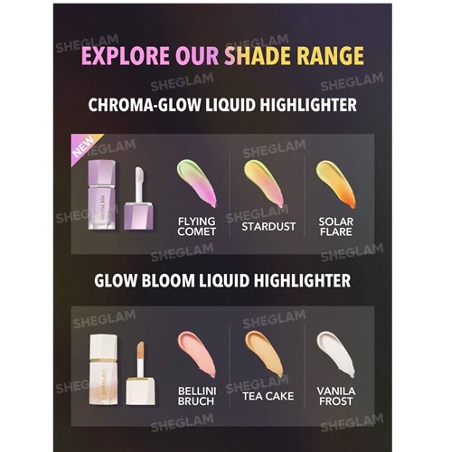 هایلایتر مایع کروم شیگلم رنگ STAR DUST حجم 5.2 میل