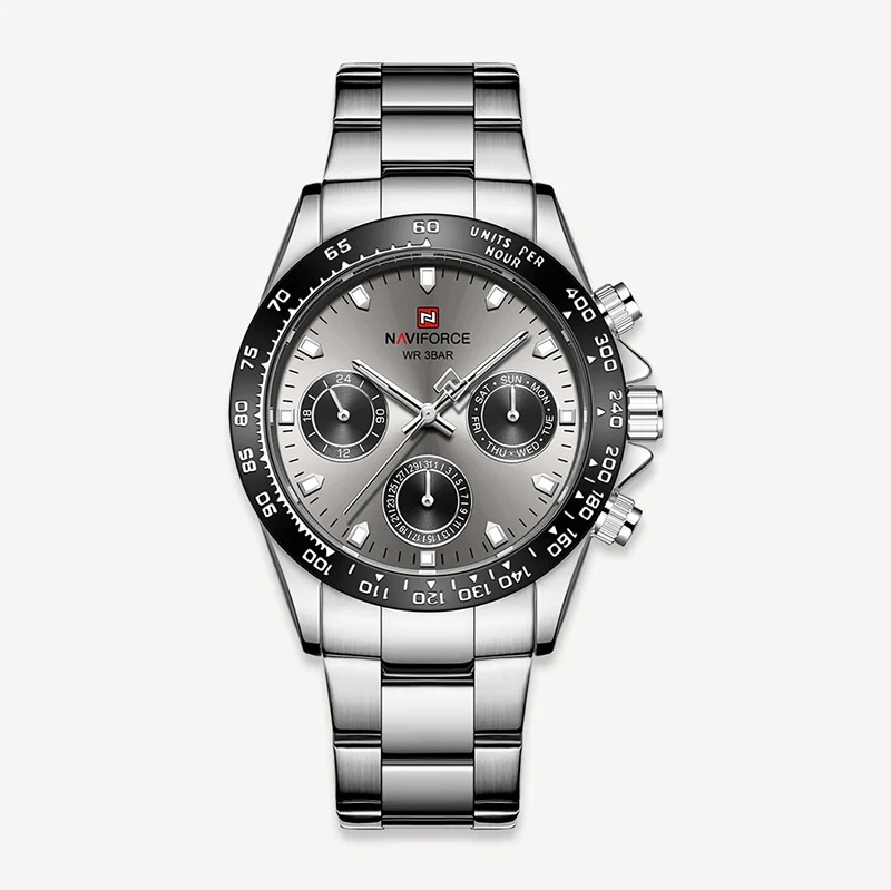 ساعت مچی مردانه نیوی فورس مدل naviforce NF9193 S/B/G