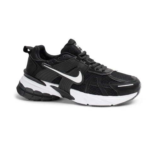 کتانی اسپرت مردانه مدل نایک V2K رنگ مشکی سفید کد 9651