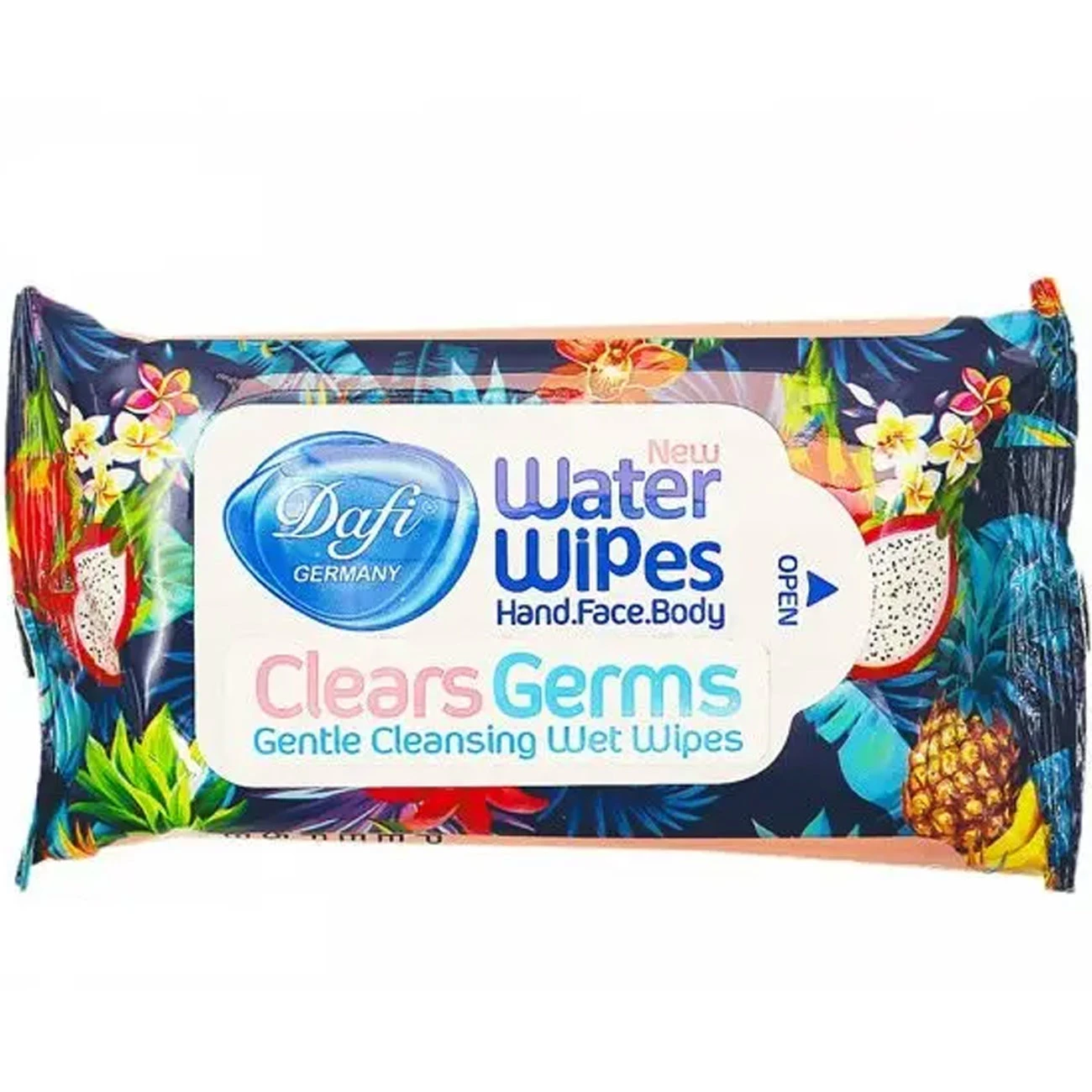 دستمال مرطوب دست و صورت دافی Dafi مدل Water Wipes با 12 برگ