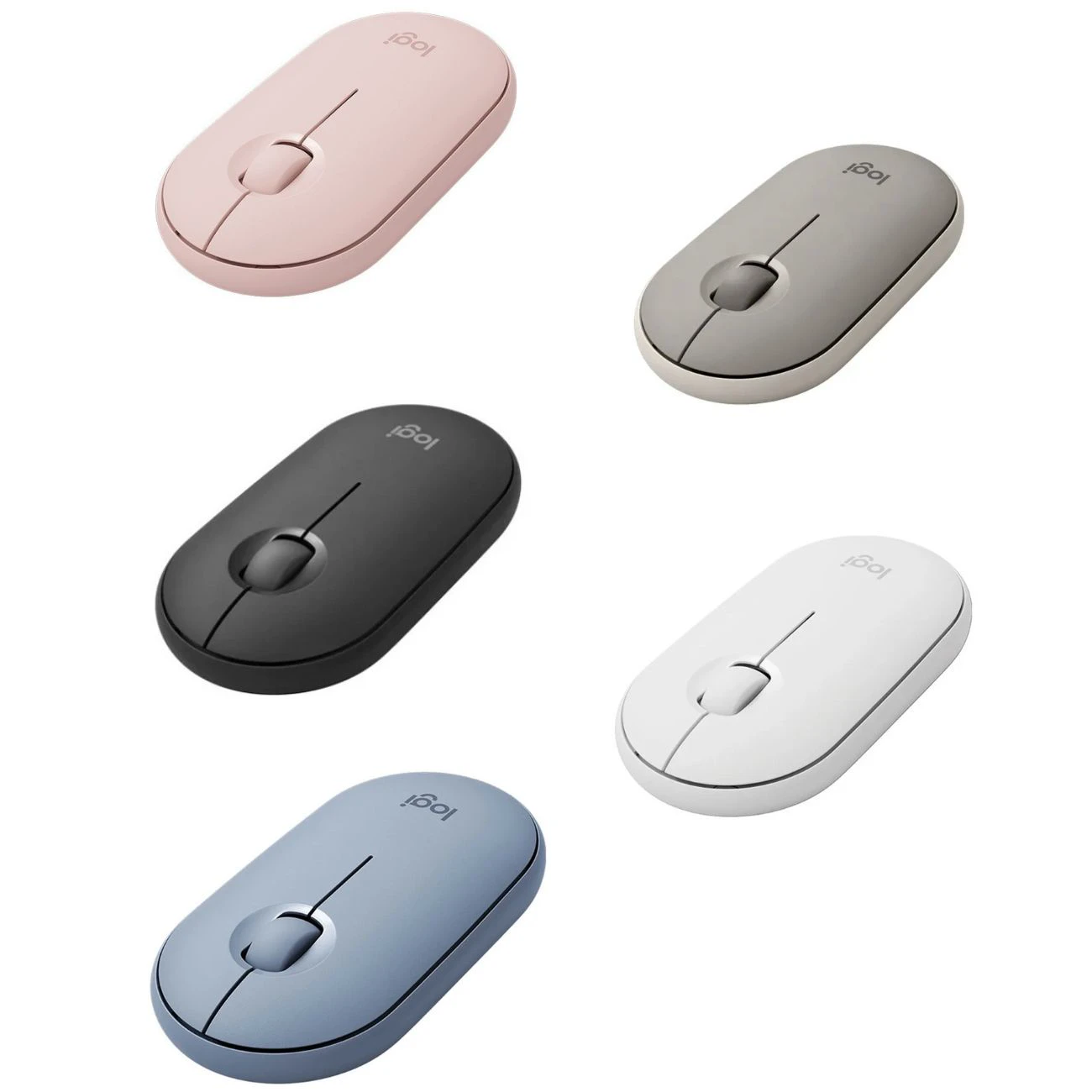 ماوس بی سیم لاجیتک Logitech مدل Pebble M350 با کلیک بی صدا