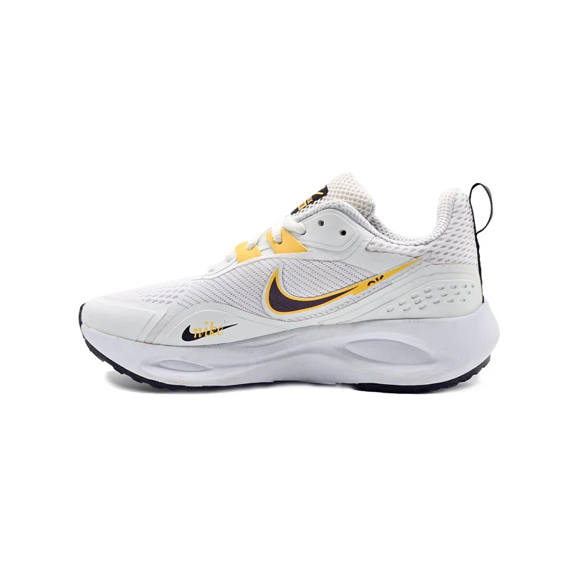 کفش و کتانی اسپرت مردانه رنگ سفید زرد مدل نایک NIKE AIR کد 71425