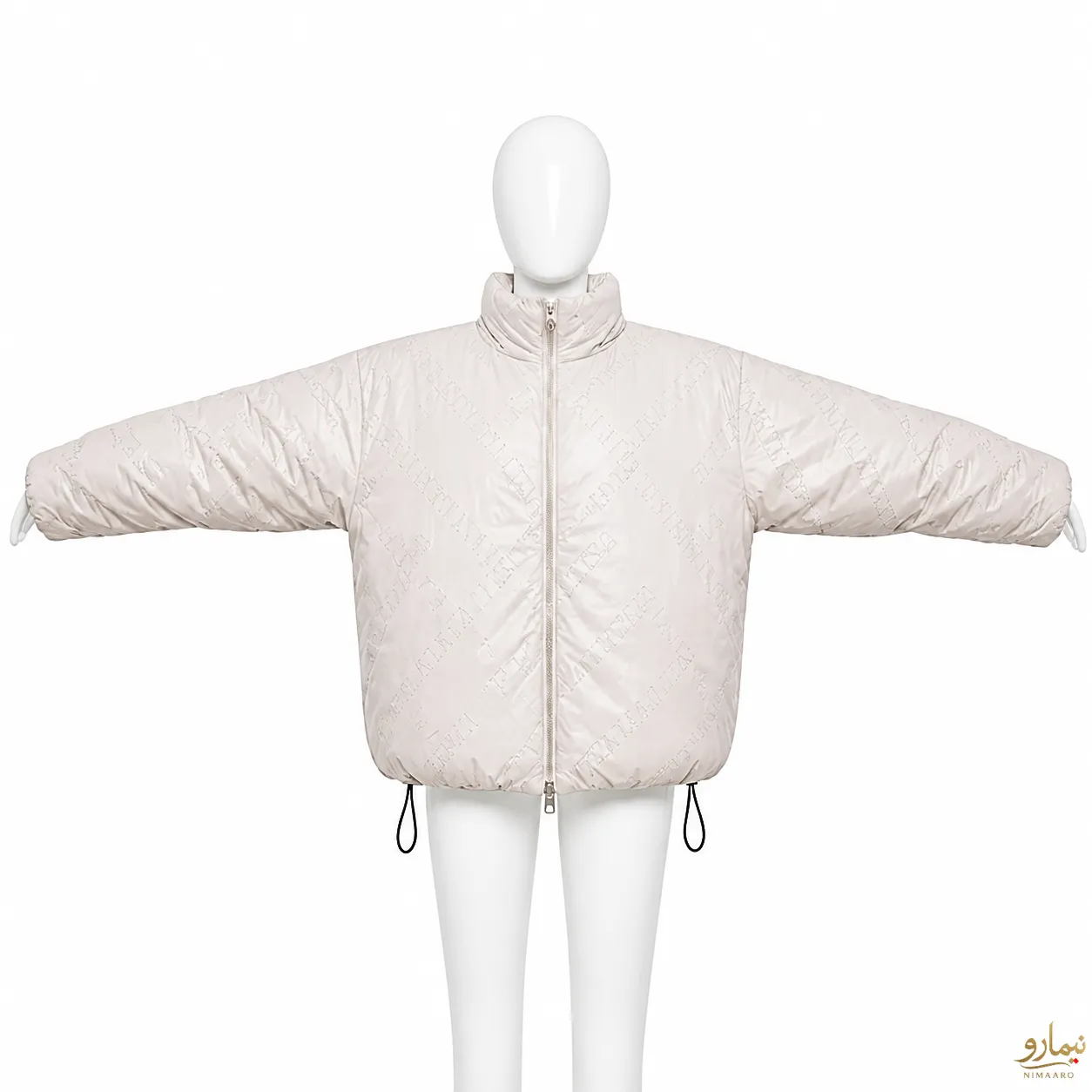 کاپشن باکسی نگینی Balenciaga