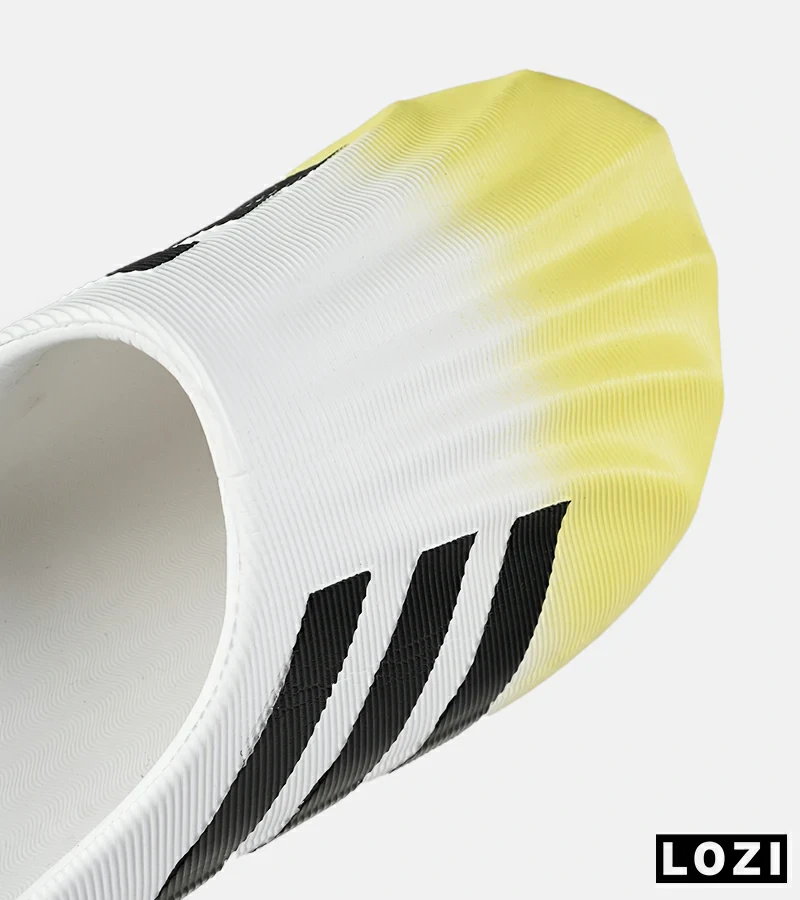 کتانی اسلاید مردانه آدیداس سفید زرد adiFOM Adilette مدل 7498