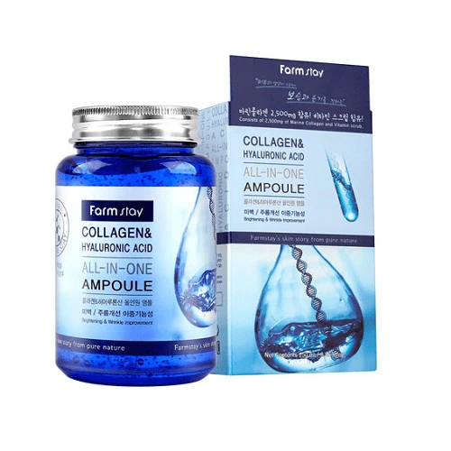 آمپول کلاژن و هیالورونیک اسید فارم استی 250 میل