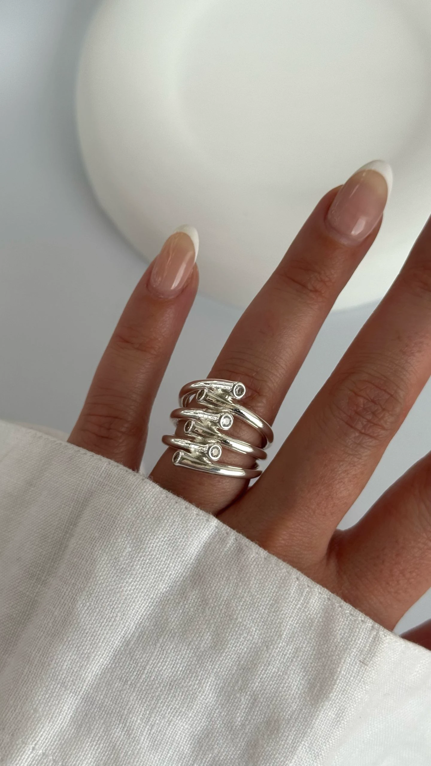 انگشتر ابکاری نقره