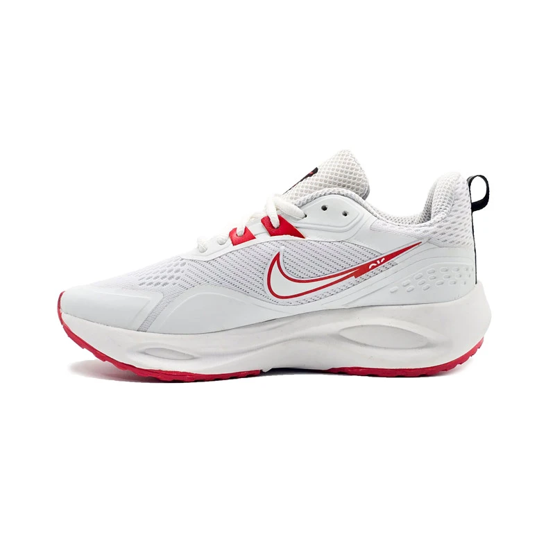 کفش و کتانی اسپرت مردانه رنگ سفید قرمز مدل نایک NIKE AIR کد 71212