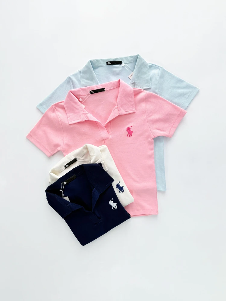 تیشرت کبریتی یقه انگلیسی طرح پولو Polo