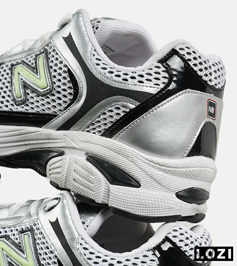 کفش کتانی مردانه و زنانه سفید مشکی سبز NEW BALANCE 1064 V.2 مدل 7466