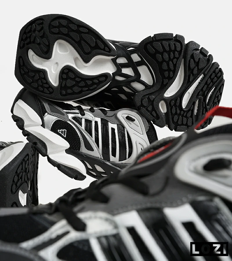 کفش کتانی مردانه و زنانه مشکی طوسی ADIDAS performance x9000l4 مدل 6390