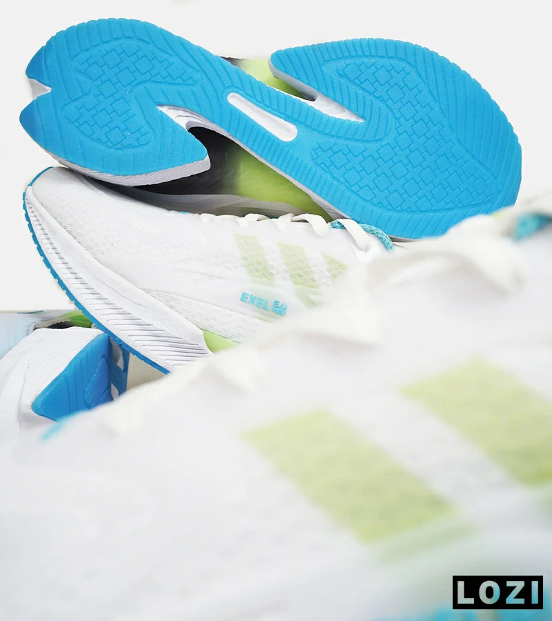 کفش کتانی مردانه و زنانه سفید فسفری Adidas SUPERNOVA 3 مدل 6436