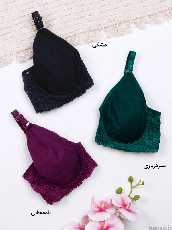 سوتین پرسی نخ و دانتل فنردار کرالاستر کد 760