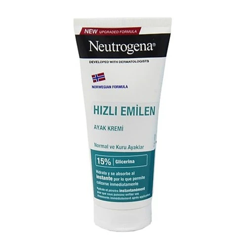 کرم ترک پا 15 % گیلیکولیک پوست نرمال نوتروژینا 100 میل