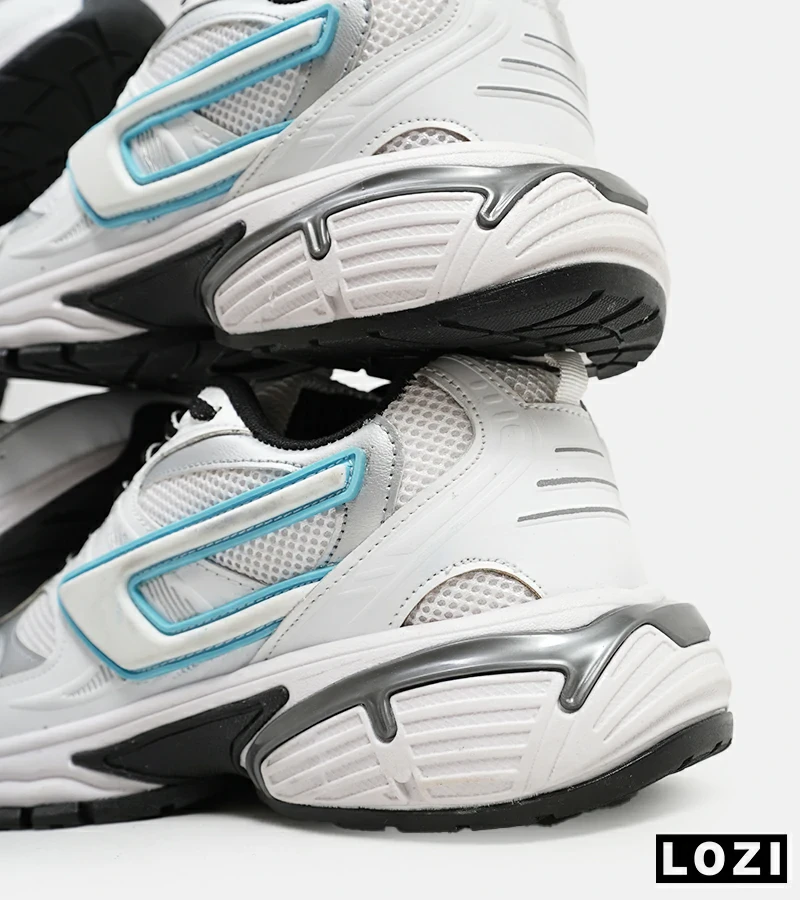 کفش کتانی مردانه سفید آبی DIESEL S-SERENDIPITY SPORT مدل 5385