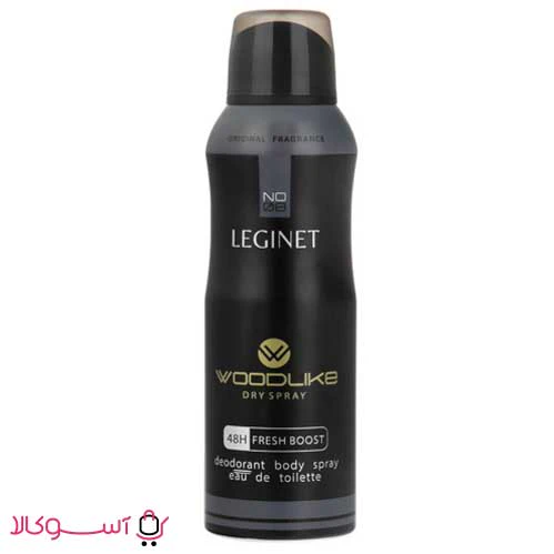 اسپری بدن وودلایک مدل leginet حجم 200 میل