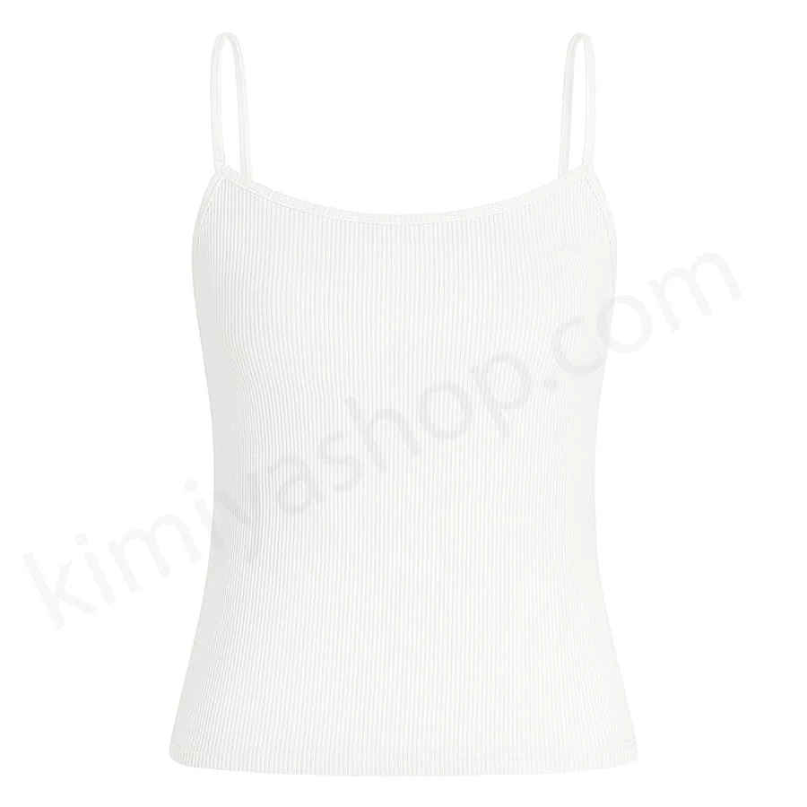تاپ زنانه کبریتی سفید – سبک، راحت و باکیفیت