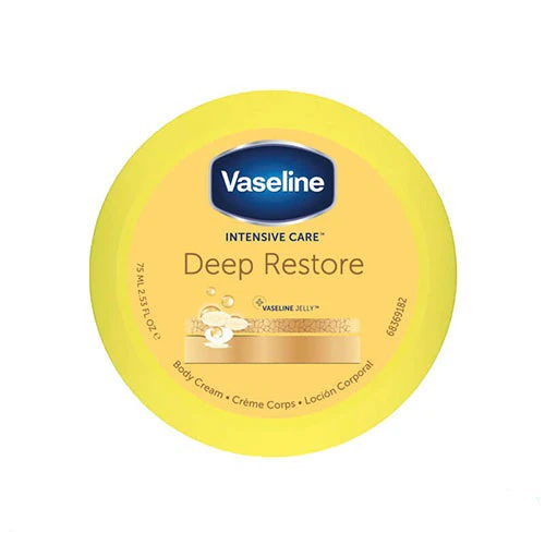 کرم مرطوب کننده بدن کاسه ای Deep Restore وازلین 75 میل