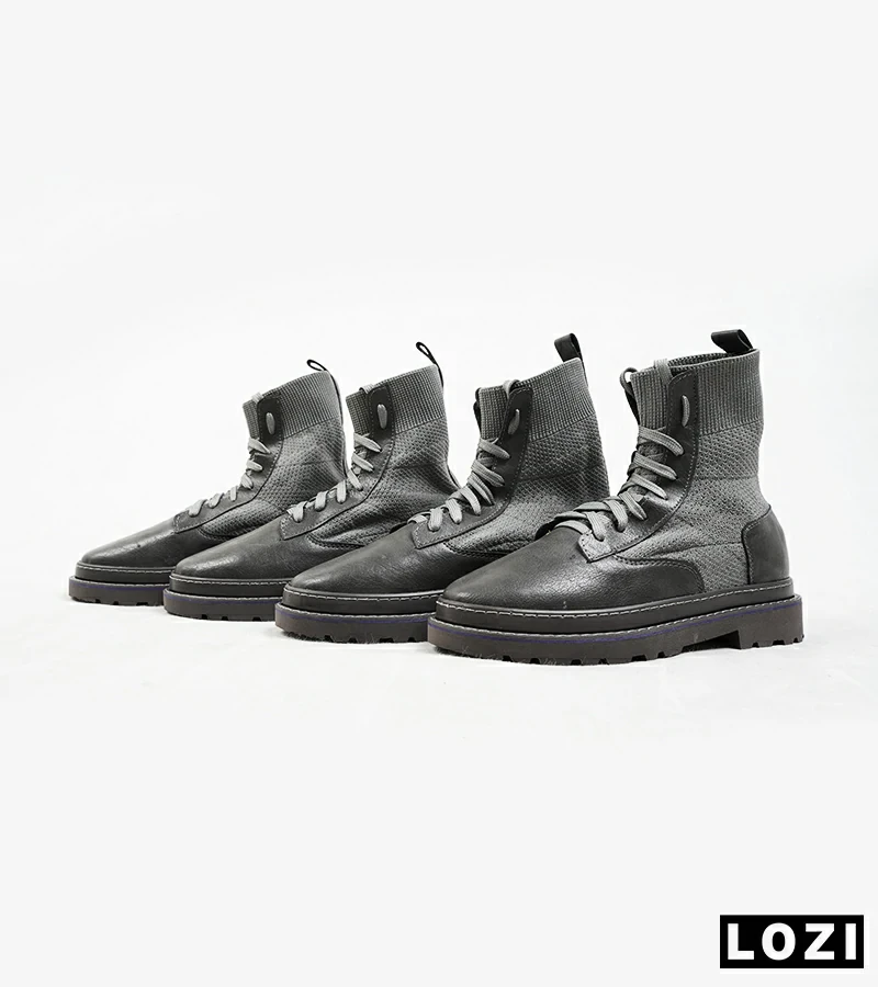 بوت ساق‌دار مردانه خاکستری Timberland مدل 2150