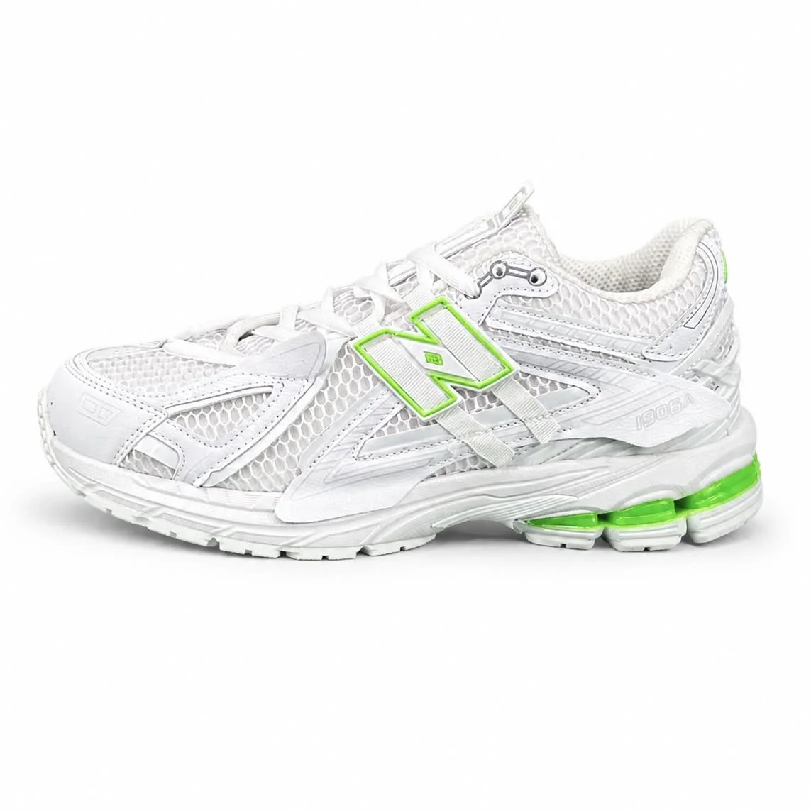 کتانی مردانه نیوبالانس 1906سفید سبز New BALANCE 1906A