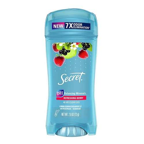 دئودرانت ژله ای سکرت Secret مدل Refreshing Berry حجم 73 گرم