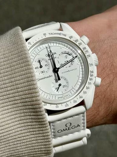 ساعت امگا سواچ اورجینال اسنوپی OMEGA SWATCH MOONPHASE – FULL MOON
