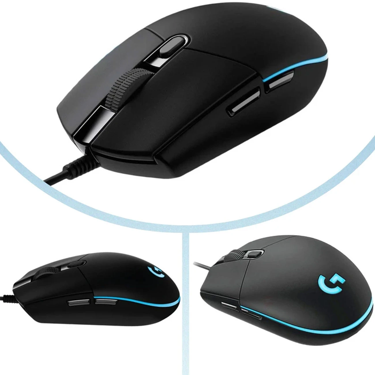 ماوس گیمینگ سیمی لاجیتک LIGHTSYNC مدل G102 با نورپردازی RGB