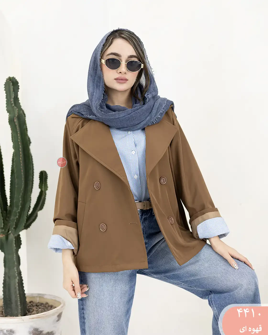 بارانی چهاردکمه درنا 4410