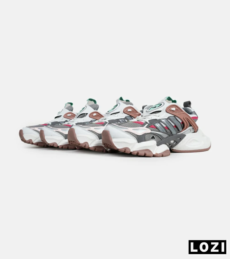 کفش کتانی مردانه و زنانه طوسی سفید گلبهی ADIDAS performance x9000l4 مدل 5859
