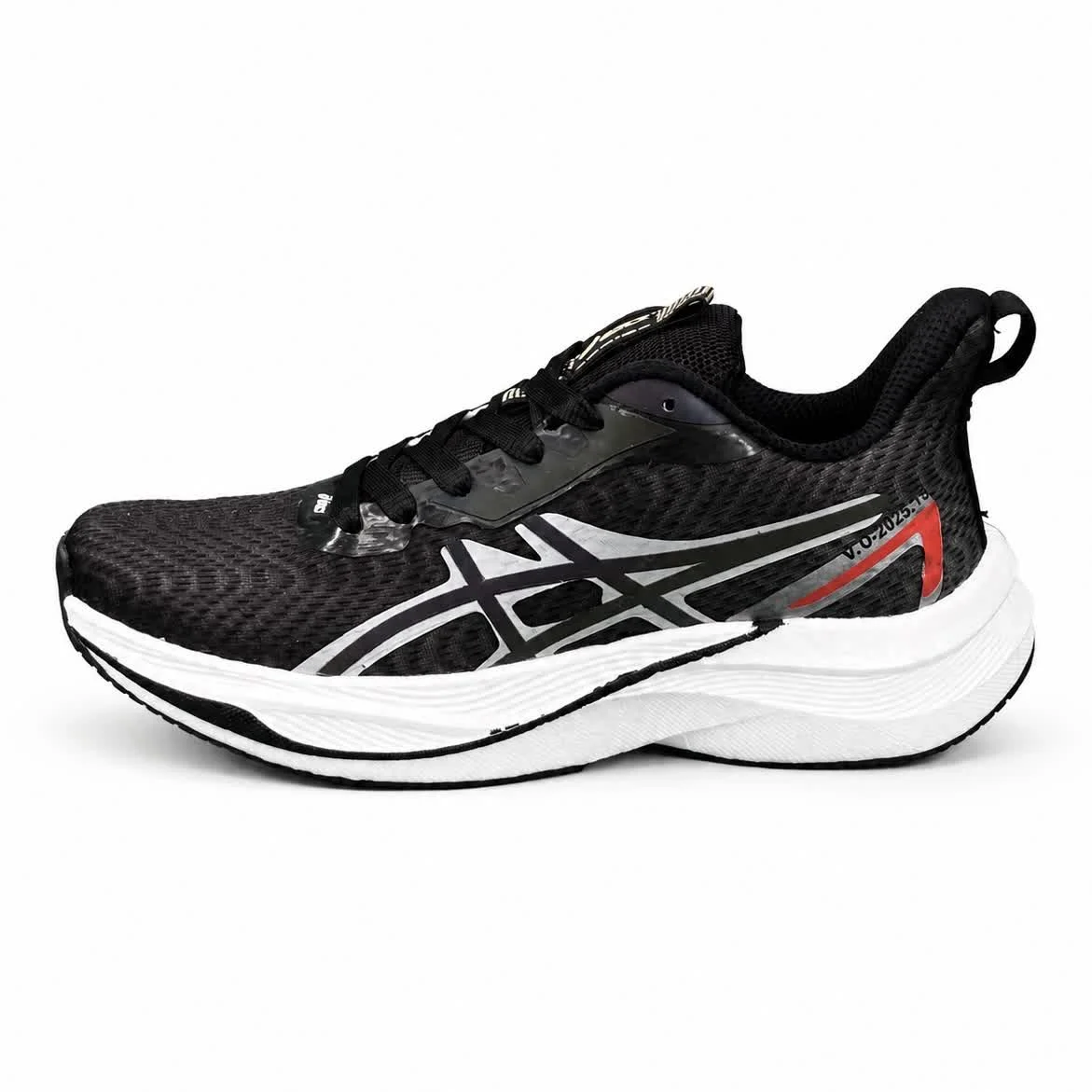 کفش کتانی مردانه زیره بست مدل اسیکس مشکی سفید ASICS