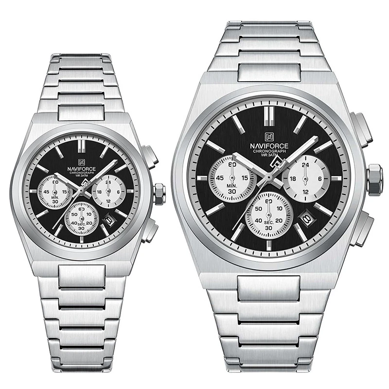 ساعت مچی ست نیوی فورس naviforce NF8048 S/B/S