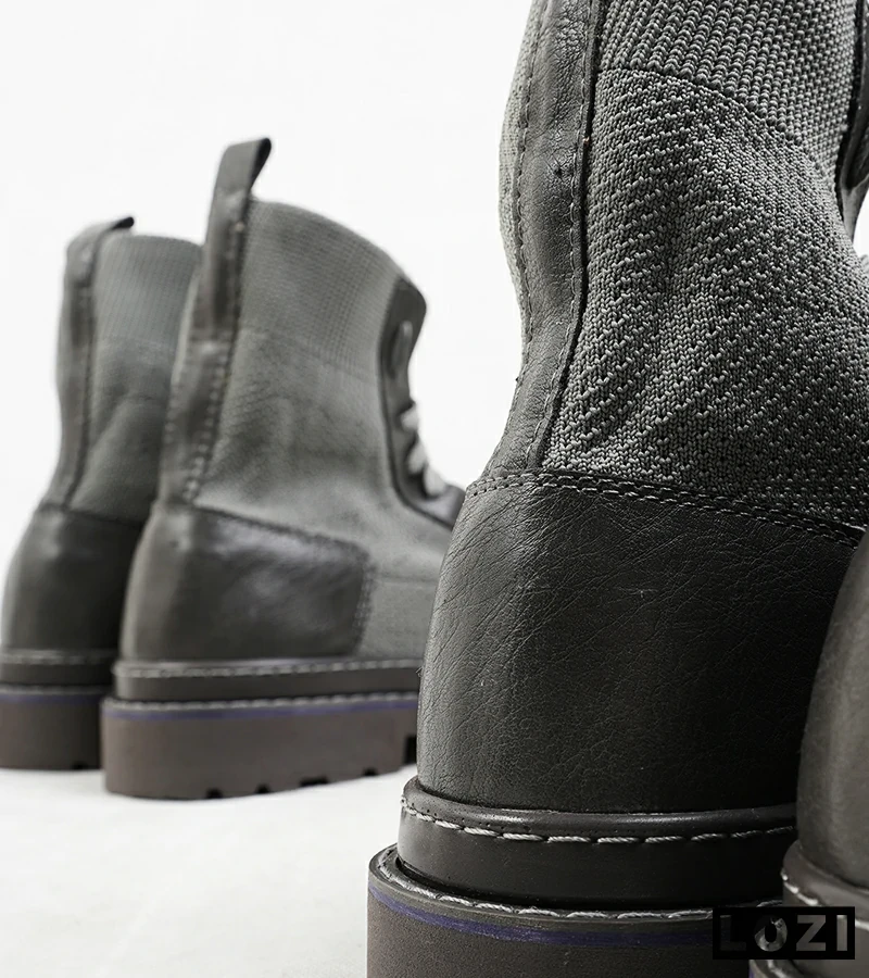 بوت ساق‌دار مردانه خاکستری Timberland مدل 2150