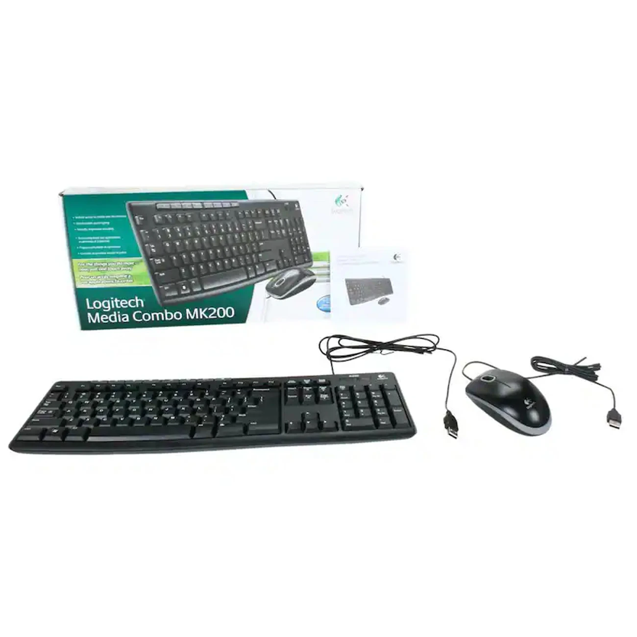 ست کیبورد و ماوس لاجیتک Logitech مدل MK200