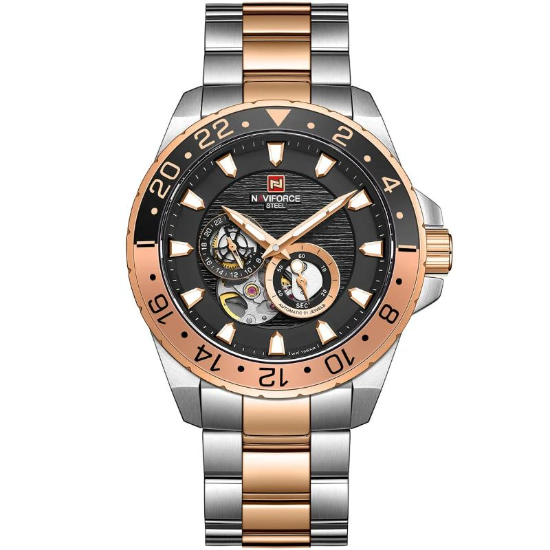 ساعت مچی نیوی فورس مدل Naviforce NFS1003S/RG/B