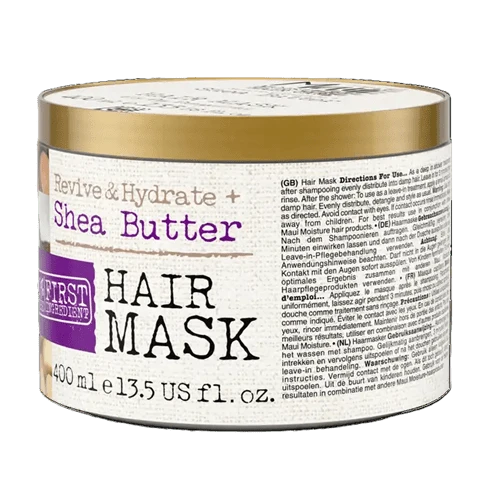 ماسک مو شی باتر تقویت کننده و آبرسان قوی مو مائویی 400 میل